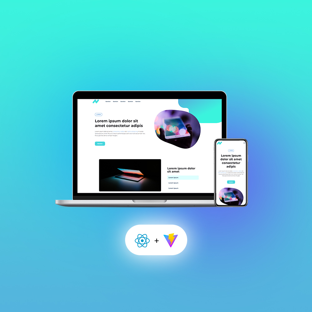 React Vite Homepage