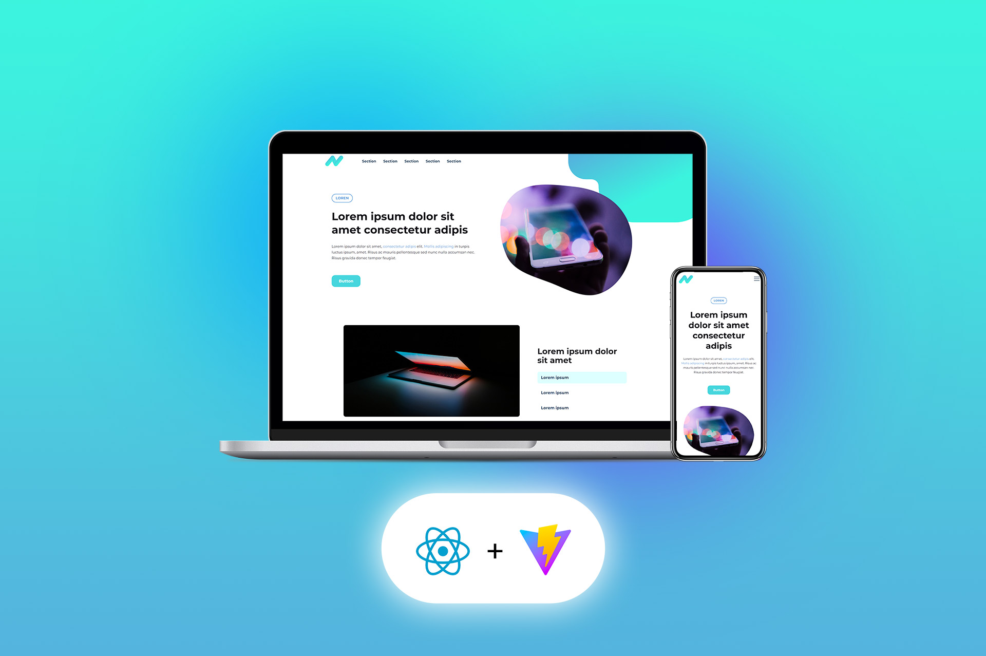 React Homepage